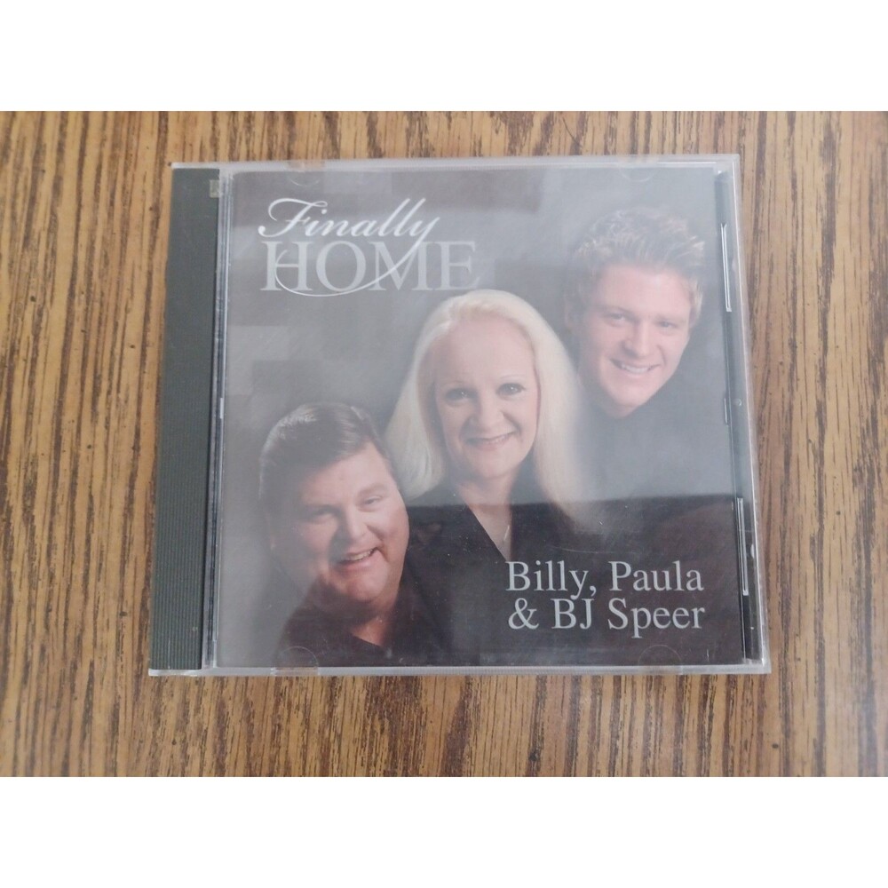 Billy, Paula, & BJ Speer Finally Home CD